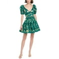 thumbnail image 1 of AGUA BY AGUA BENDITA womens  Esmeralda Mini Dress, s, Green, 1 of 3