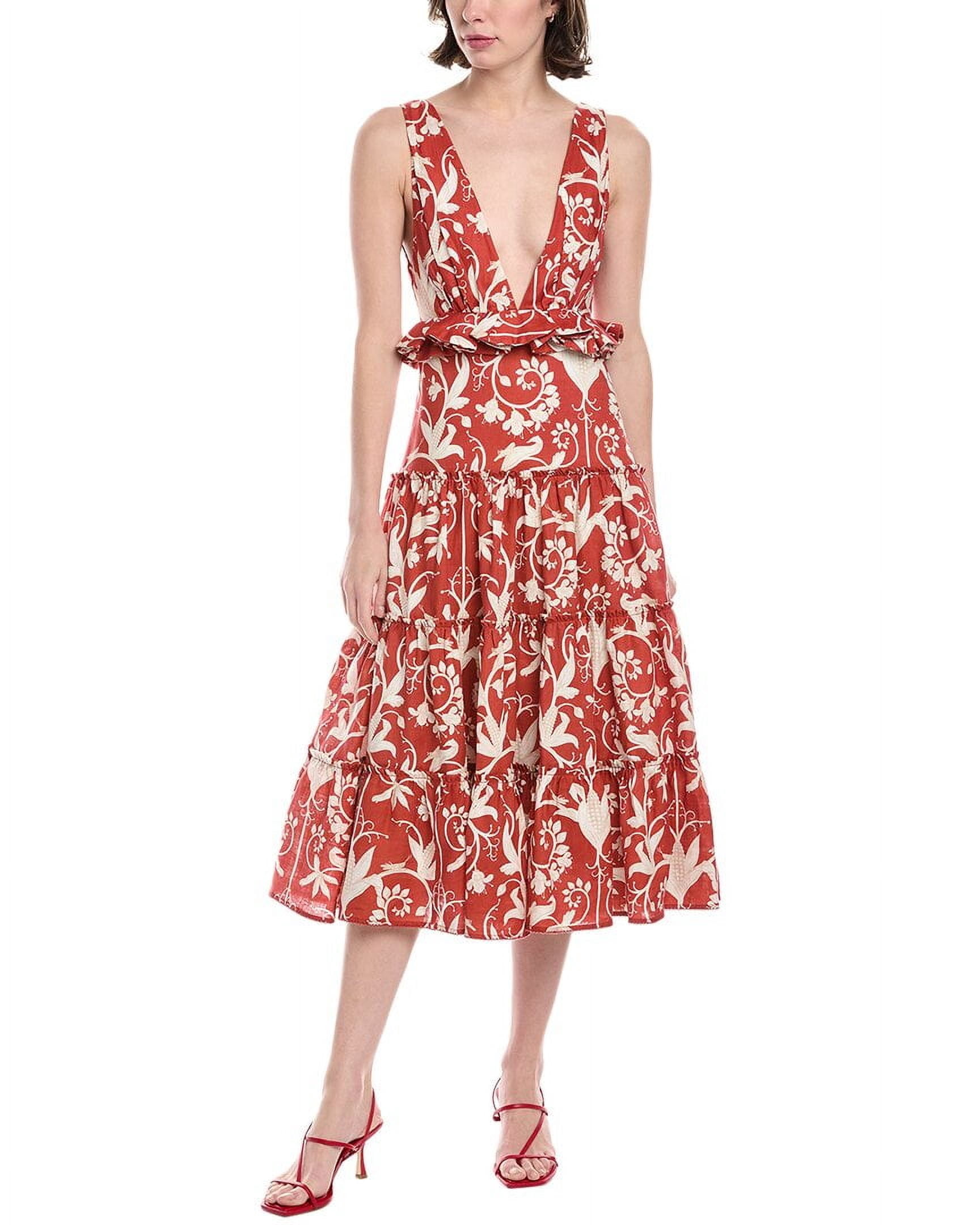 knee length dresses for ladies Hortensia Midi Dress main image 0