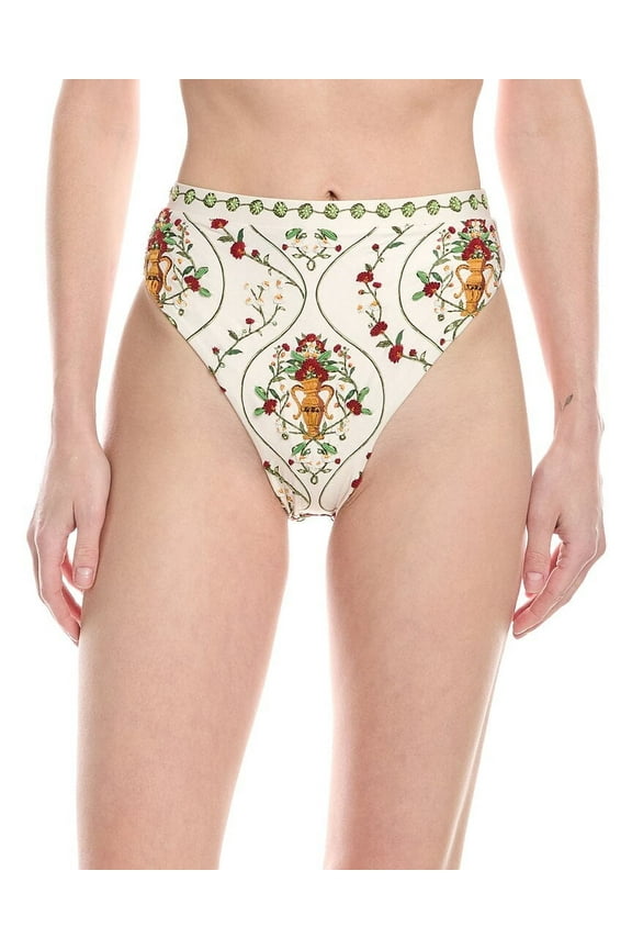 AGUA BY AGUA BENDITA womens  Remedios Bikini Bottom, XL, Pink