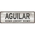 thumbnail image 1 of AGUILAR Home Sweet Home Country Look Gift 6x18 Metal Sig 206180045665, 1 of 1
