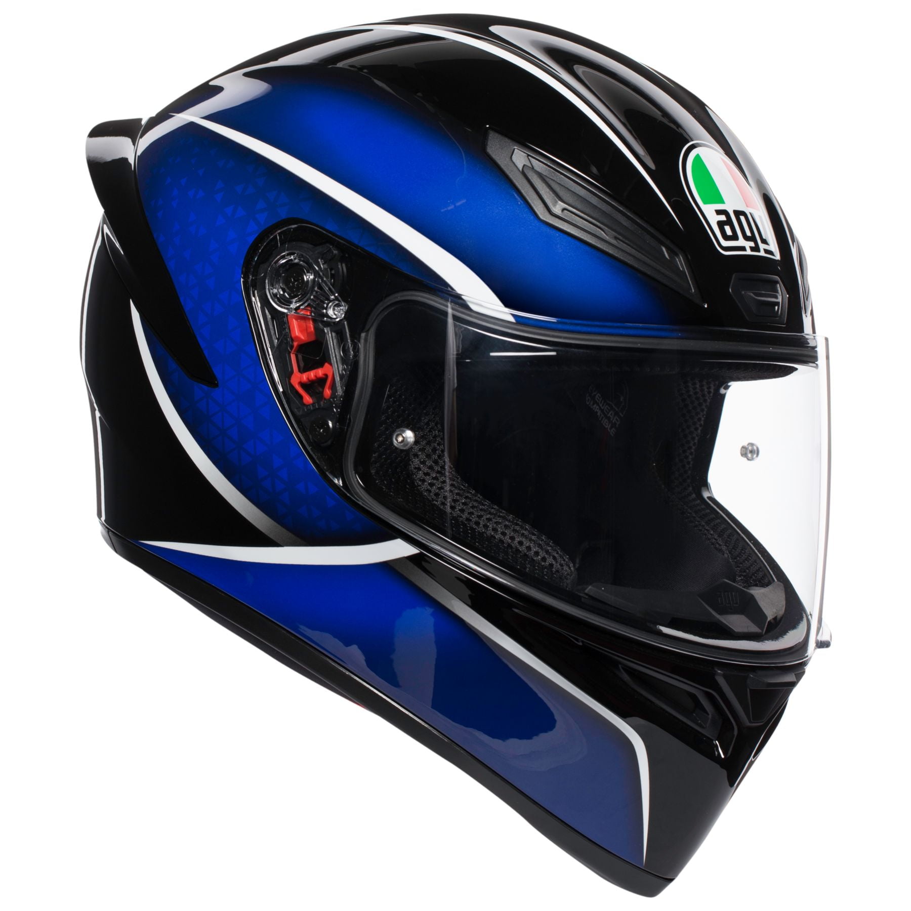 AGV K-1 Qualify Full Face Helmet BlackBlue ML Oman Ubuy