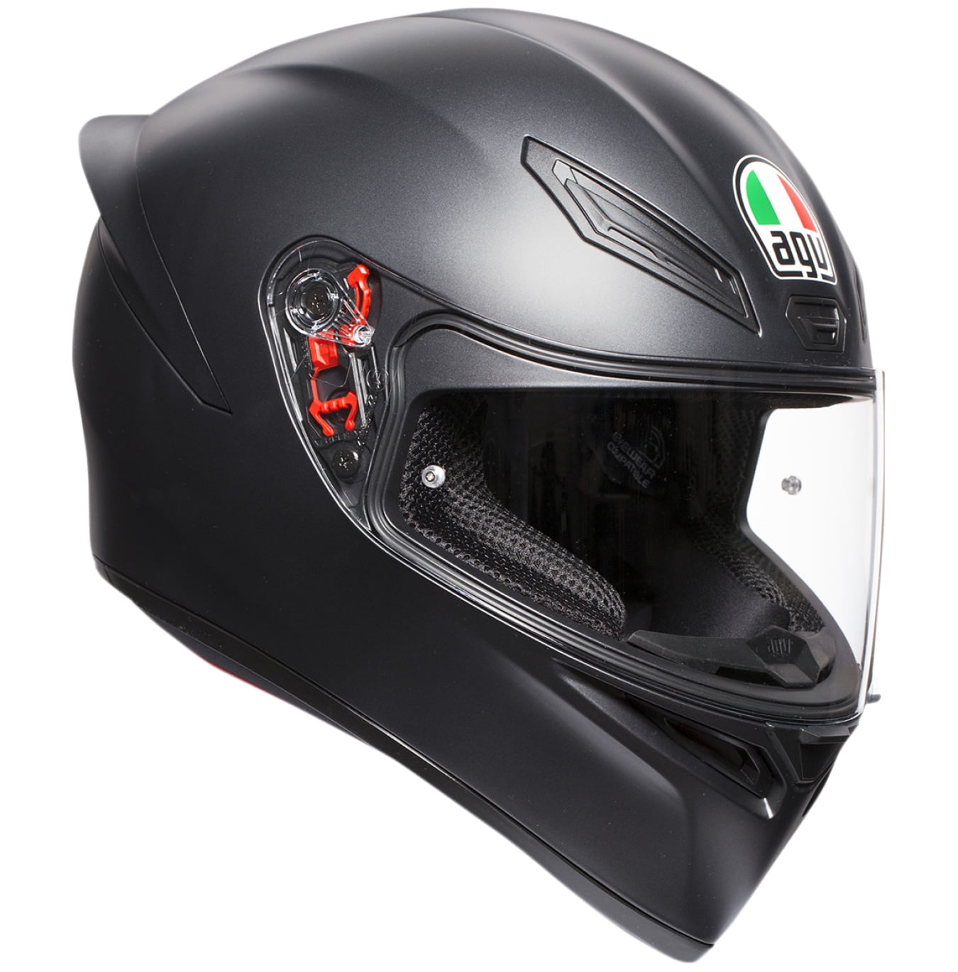Matte Black Agv K1 Mirror Visor AGV K1 Mono Solid Motorcycle