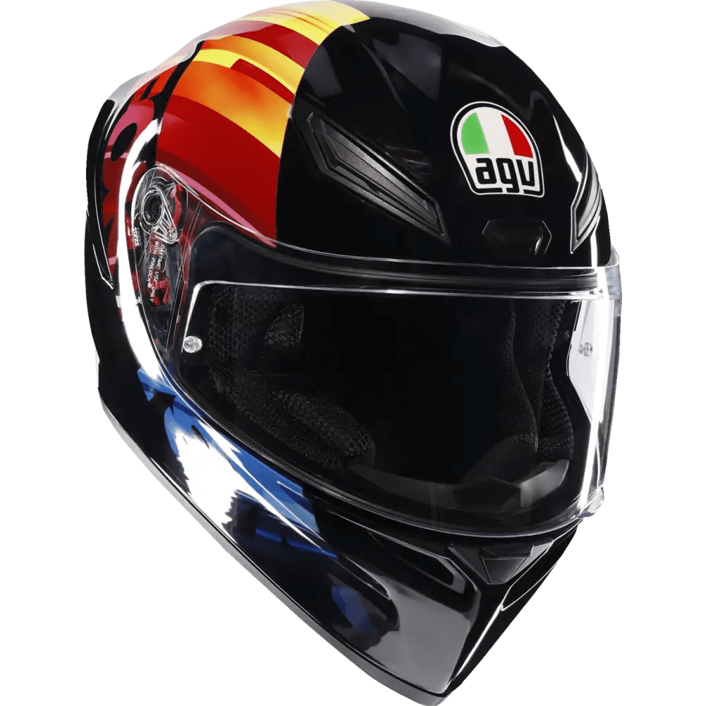 AGV K1 S Pulse 46 Street Motorcycle Helmet Multi - Black