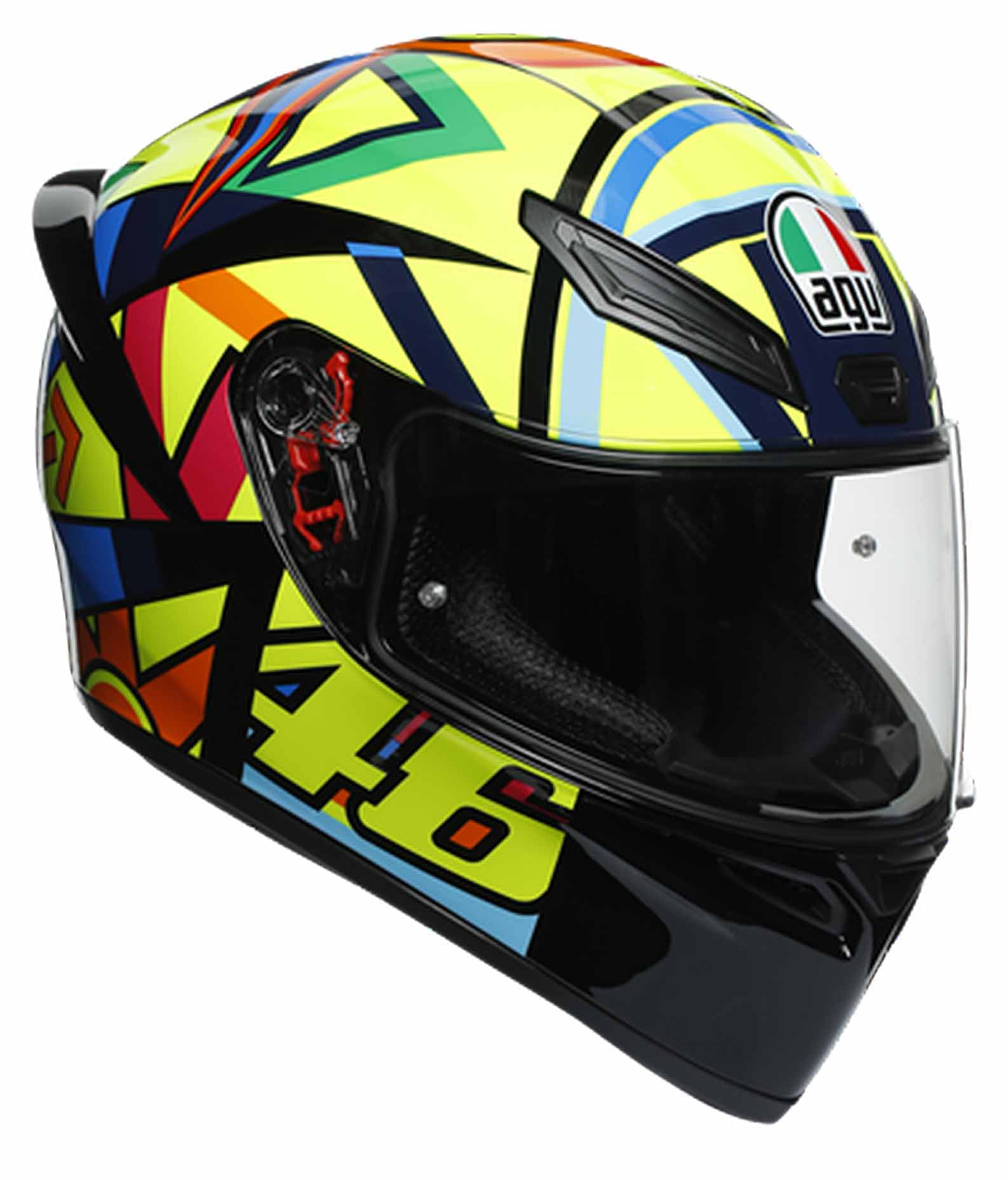 AGV K1 Valentino Rossi Soleluna 2017 Motorcycle Helmet Yellow/Black XL