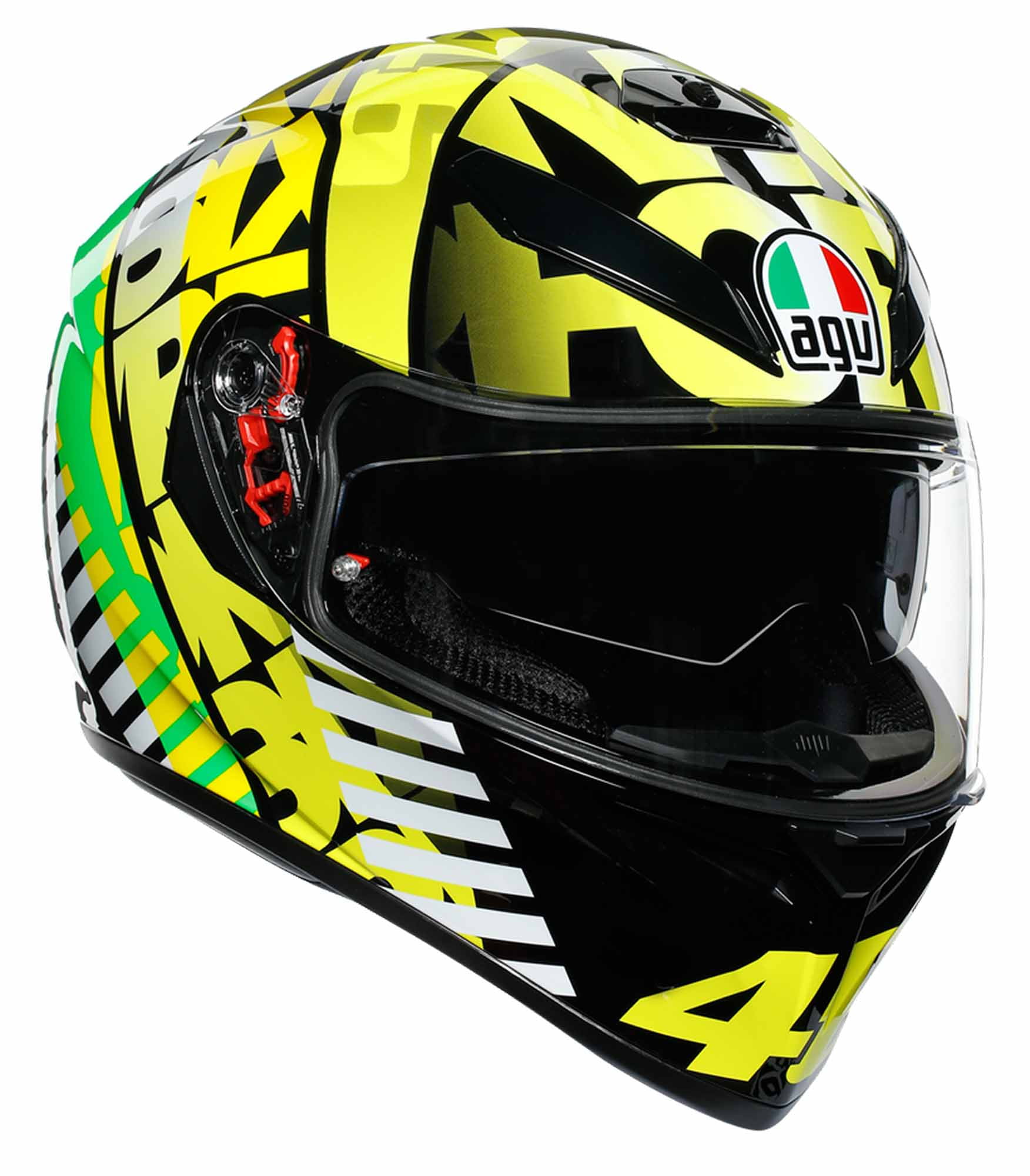 バイク agv K-3 SV Tribe XL(61-62) AGV K3 SV Tribe Motorcycle Helmet YellowBlackGreen Botswana | Ubuy