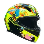 AGV K3 Valentino Rossi Winter Test 2019 Motorcycle Helmet Yellow XL