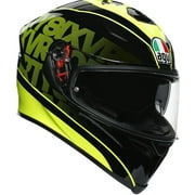 AGV K5 S Valentino Rossi Fast 46 Motorcycle Helmet Black/Yellow MD/LG