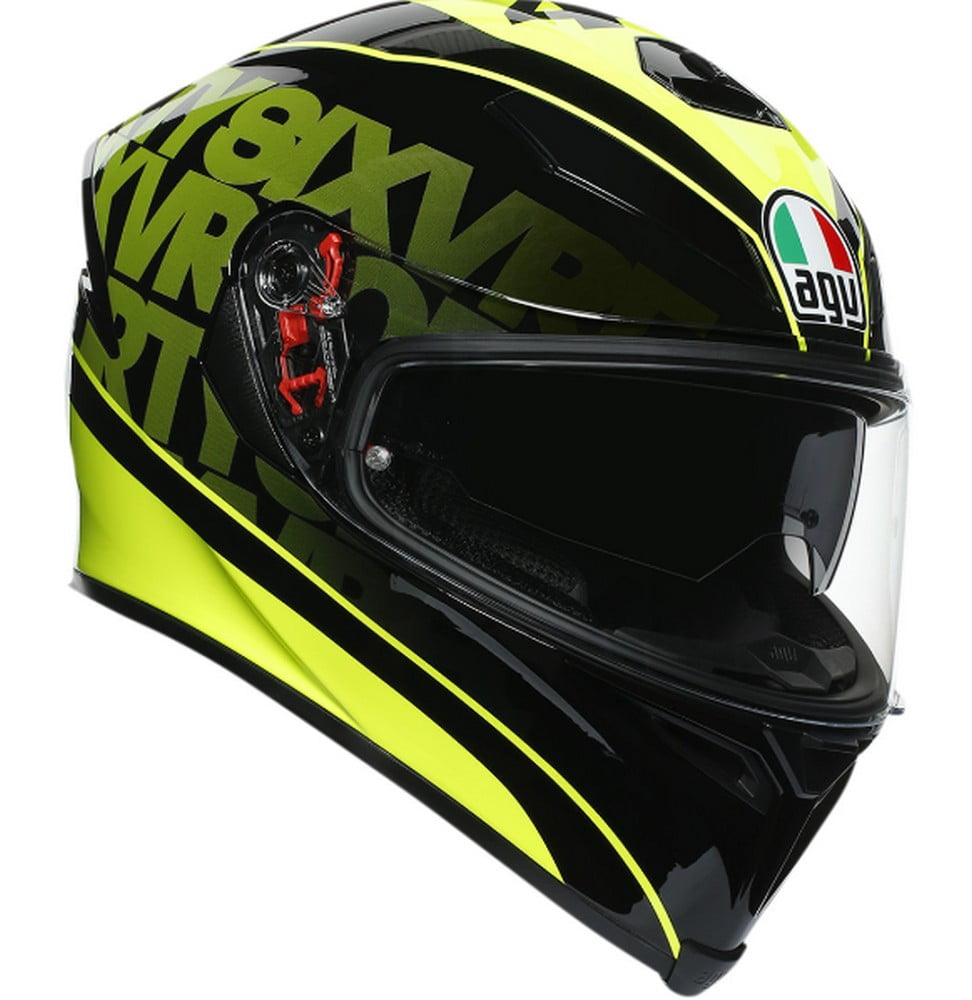 AGV K5 S Valentino Rossi Fast 46 Motorcycle Helmet Black AGV K5 S Valentino Rossi Fast 46 Motorcycle Helmet Black