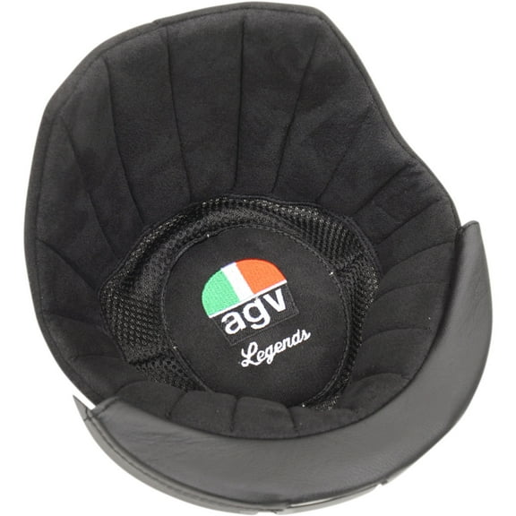 AGV Legends X3000 Helmet Top Inner Liner Pad Black XS