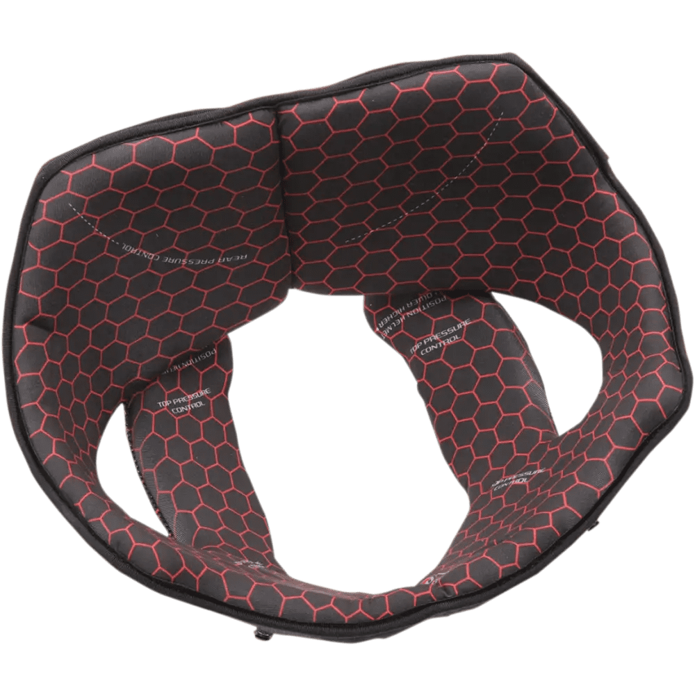 AGV Pista-17 Helmet Headliner Street Motorcycle Helmet Accessories - Black/Red/Small