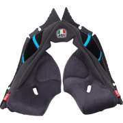 AGV Pista GP R and GP RR Replacement Cheek Pads and Liners for Motorcycle Helmets