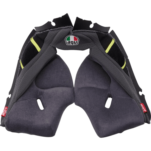 AGV Pista GP R and GP RR Replacement Cheek Pads and Liners for Motorcycle Helmets