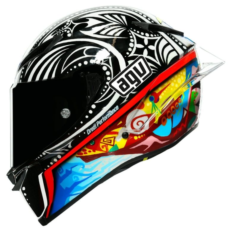 AGV Pista GP RR Rossi 2002 World Title Motorcycle Helmet MD/LG - Walmart.com