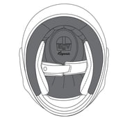 AGV X101 Helmet Inner Top Liner Pad Black XXL