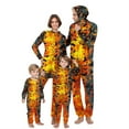 thumbnail image 1 of AGWOLF Family Onesie Pajamas Matching Sets Halloween Long Sleeve Romper Jumpsuits Zipper Hooded One-Piece Jammies Sleepwear Holiday Loungewear Mom M, 1 of 5