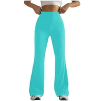 AGWOLF Flare Leggings for Women Casual High Waist Yoga Pants Gym Tummy Control Workout Bootcut Trousers