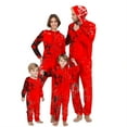 thumbnail image 1 of AGWOLF Halloween Bloody Onesie for Family Zipper Hooded Jumpsuit Matching Halloween Pajamas for Family Halloween Pajamas Matching Sets Mom L, 1 of 5