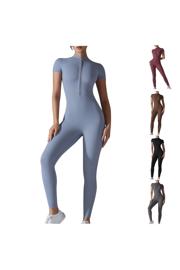Linen Bib Overalls for Women Plus Size Adjustable Straps Jumpsuits Wide Leg Sleeveless Rompers with Pockets Summer Casual Jumpsuit Blue M