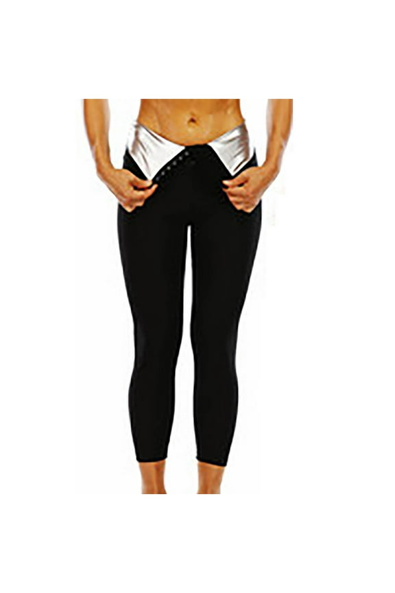 Sauna Sweat Legging for Women Skinny High Waist Butt Lift Boxing Yoga Pants Gym Athletic Workout Tummy Control Trousers