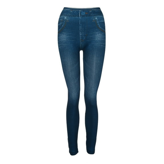 AGWOLF Skinny Jeans for Women Petite Comfy Stretchy Pants Leggings Casual Solid Pull On Denim Pants Elastic Waist Trousers Slim Fit Jean with Pockets
