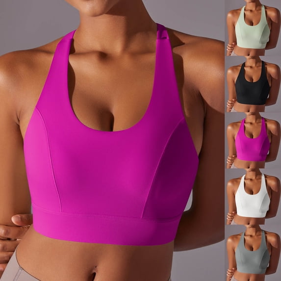 AGWOLF Workout Tank Tops for Women U Neck Racerback Top Sleeveless Crop Yoga Shirts Running Exercise Gym Clothes White S