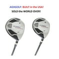 thumbnail image 1 of AGXGOLF Men's MAGNUM 7 + 9 Fairway Utility Woods Set: Graphite Shafts + Head Covers Left Hand, Stiff Flex, Tall Length (+1.0"), 1 of 1
