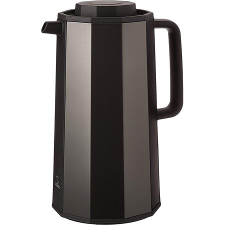 AH-EAE10BA Glass Vacuum Carafe, 1.0 Liter, Black
