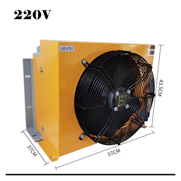 AH1470T-CA Hydraulic Air Cooler Truck-Mounted Crane Modified Fuel Tank Cooling Cooler Air-Cooled Oil Radiator ,Lightweight Portable