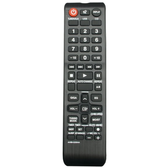 AH59-02554A Replaced Remote fit for Samsung MINI-Compact System MX-F870/ZD MX-F630/ZX MX-F630/ZD MX-F630 MX-F730