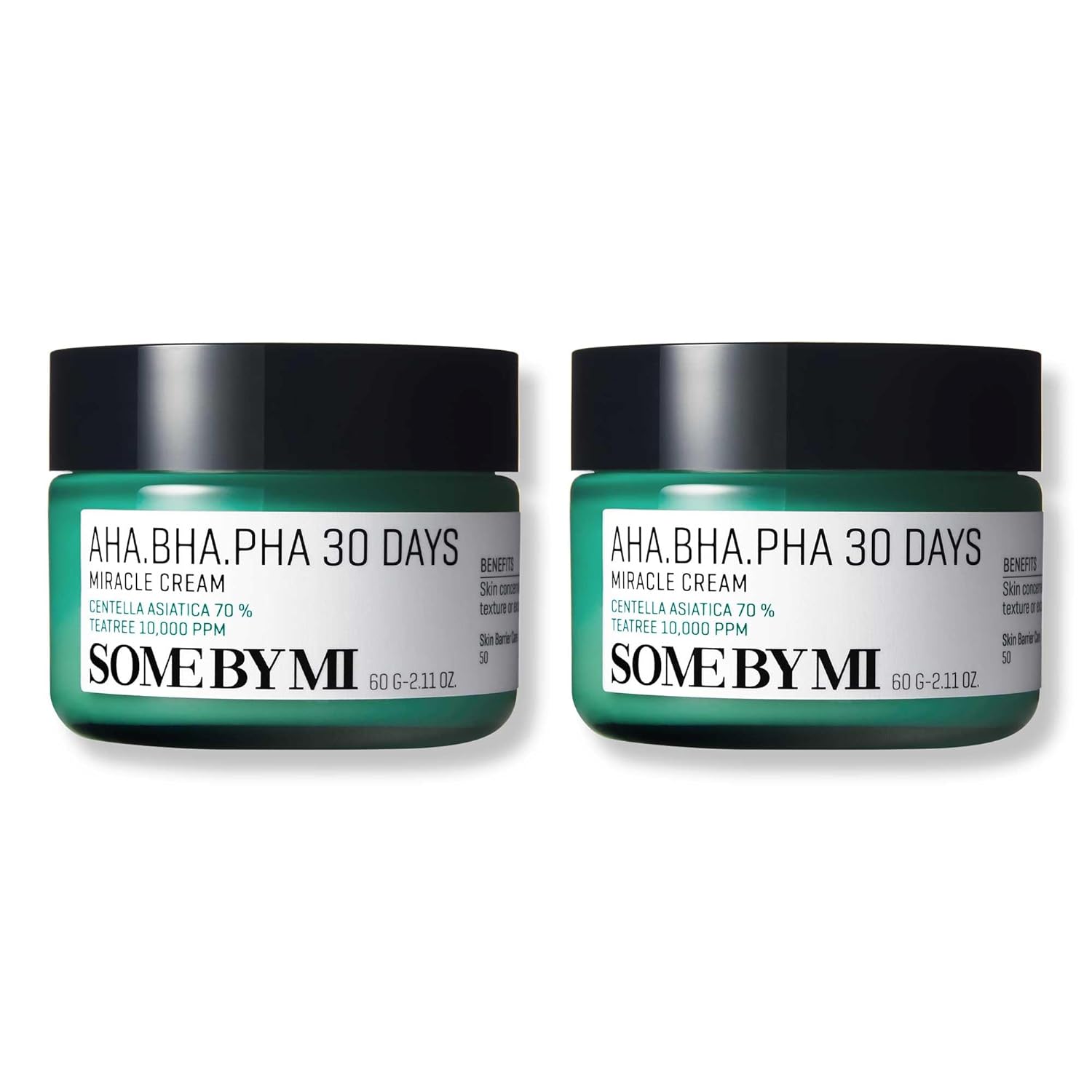 AHA BHA PHA 30 Days Miracle Cream - Pack of 2 - Mild Exfoliating ...