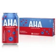 thumbnail image 1 of AHA Blueberry Pomegranate Sparkling Water, 12 fl oz, 8 Cans, 1 of 15