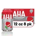 thumbnail image 1 of AHA Fuji Apple and White Tea Sparkling Water, 12 fl oz, 8 Cans, 1 of 10