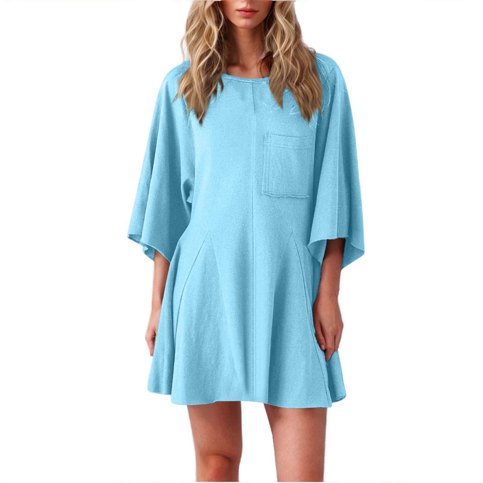 Women's Casual 3/4 Sleeve Summer Dress | Mini