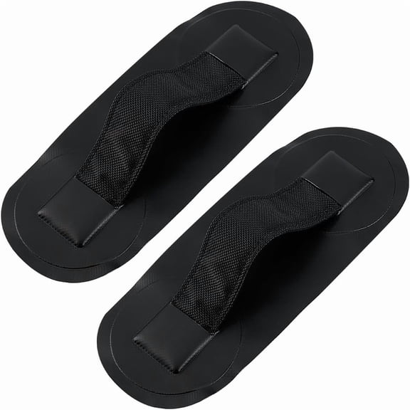 AHADERMAKER 2 pcs Strap Handle Patches PVC Strap Armrest for Inflatable Boat Raft Dinghy Kayak Canoe Surfboard Paddleboard Paddle Board Strap Patch Grab Handle DIY