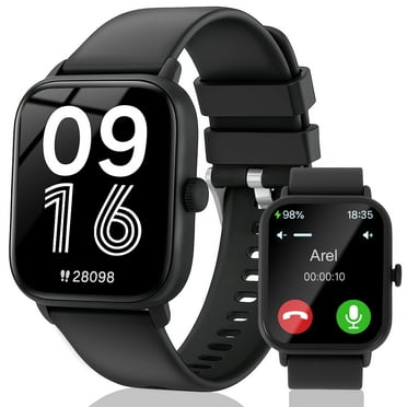 AHANSI Smart Watches for Android Smartwatch Bluetooth Music Control for Women Men