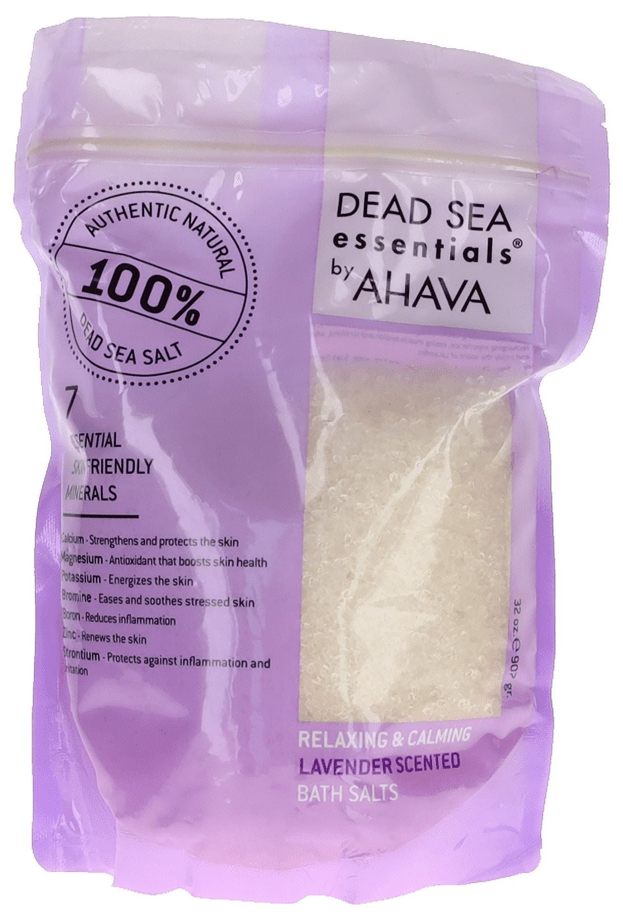 AHAVA Dead Sea Bath Salts, Lavender