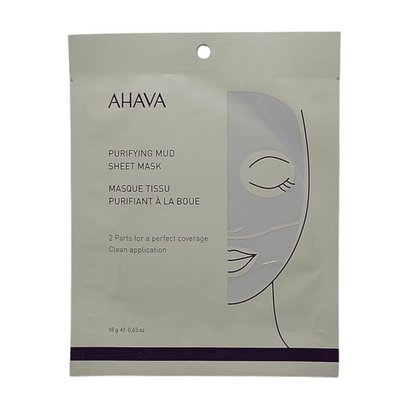 AHAVA Purifying Mud Sheet Mask (Single) 0.63 oz