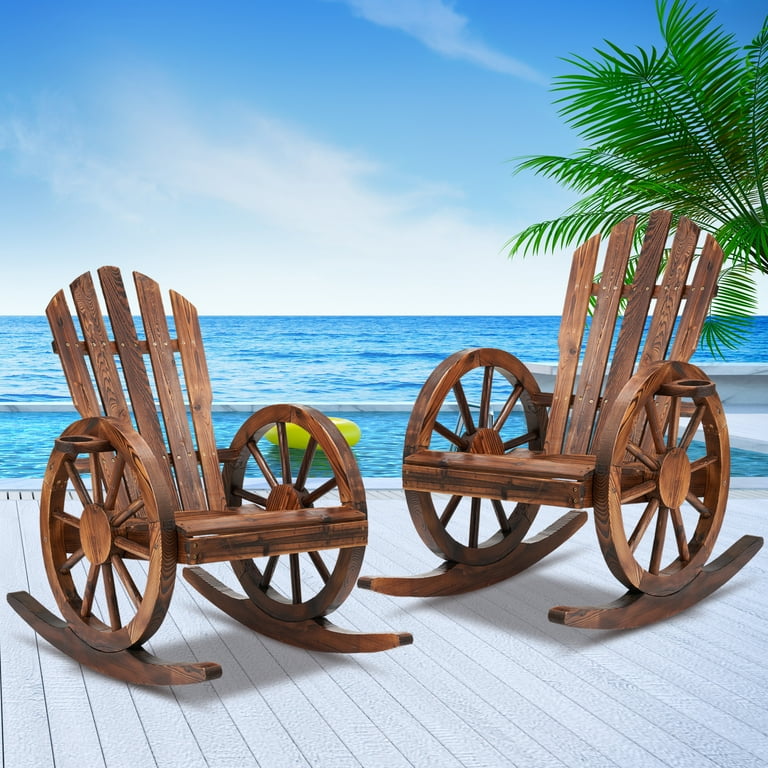 Outdoor wooden glider chair hotsell
