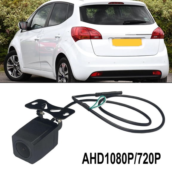 AHD 1080P/720P Rear View Camera for Driving Recorder, 4-Pin Dual-Wire Control Streaming Backup Camera, Fit for IPS HD Touchscreen Monitor
