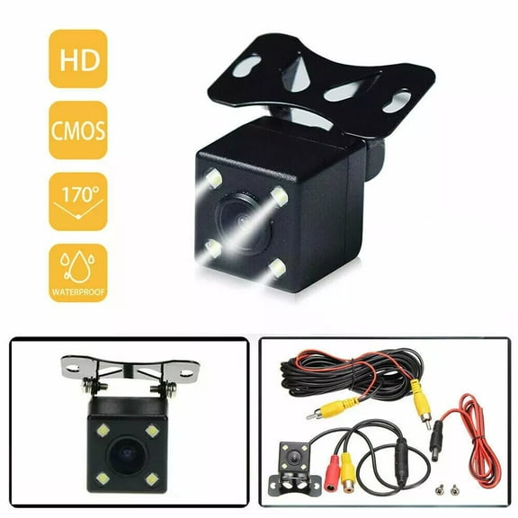 AHD 1080P Backup Camera, Car Rear View Camera Reverse Parking Cam Waterproof HD Night Vision