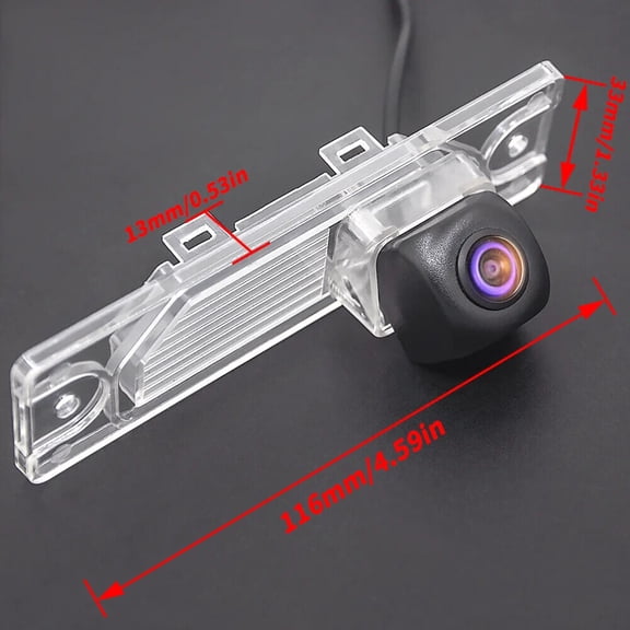 AHD Fisheye Rear View Camera For Renault Corvette 2007-2014 Full HD Night Vision