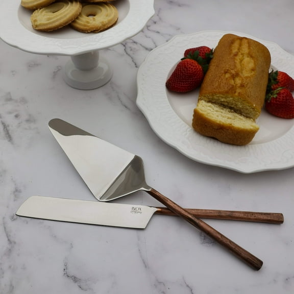 AHD Sundance Copper Antique Cake Serving 2 Pc. Set