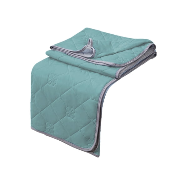 AHGQT Cooling Comforter Blanket Queen Size, 39x60 Inch Lightweight Cooling Down Alternative Blanket for Hot Sleepers, Breathable Quilted Cooling Blanket for Bed Couch Sofa, Machine Washable