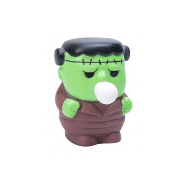 AHGQT Halloween Stress Squeeze Toys, Cute Soft Slow Risin Blowing Stress Relief Balls, Pumpkin Witch Ghost Decompression Blow Bubbles Ball