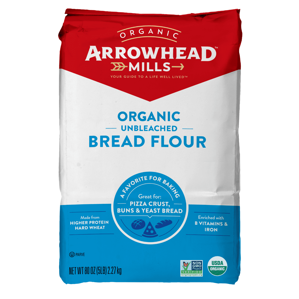 AHM 5LB ORGANIC BREAD FLOUR