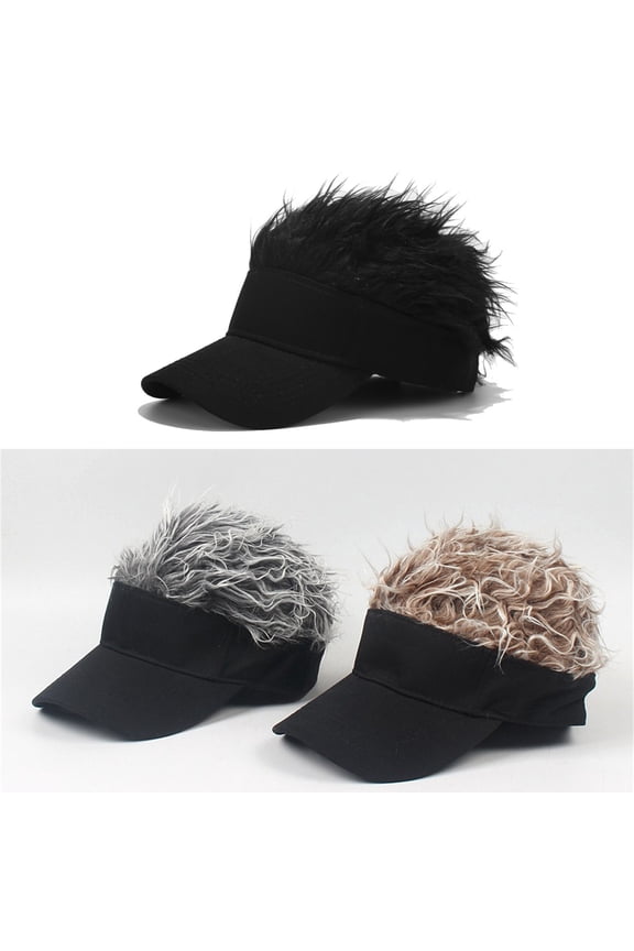 Novelty Sun Visor Hat , Funny Adjustable Baseball Cap for Men Women, Ideal for Parties, Pranks & Outdoor Activities (Black)