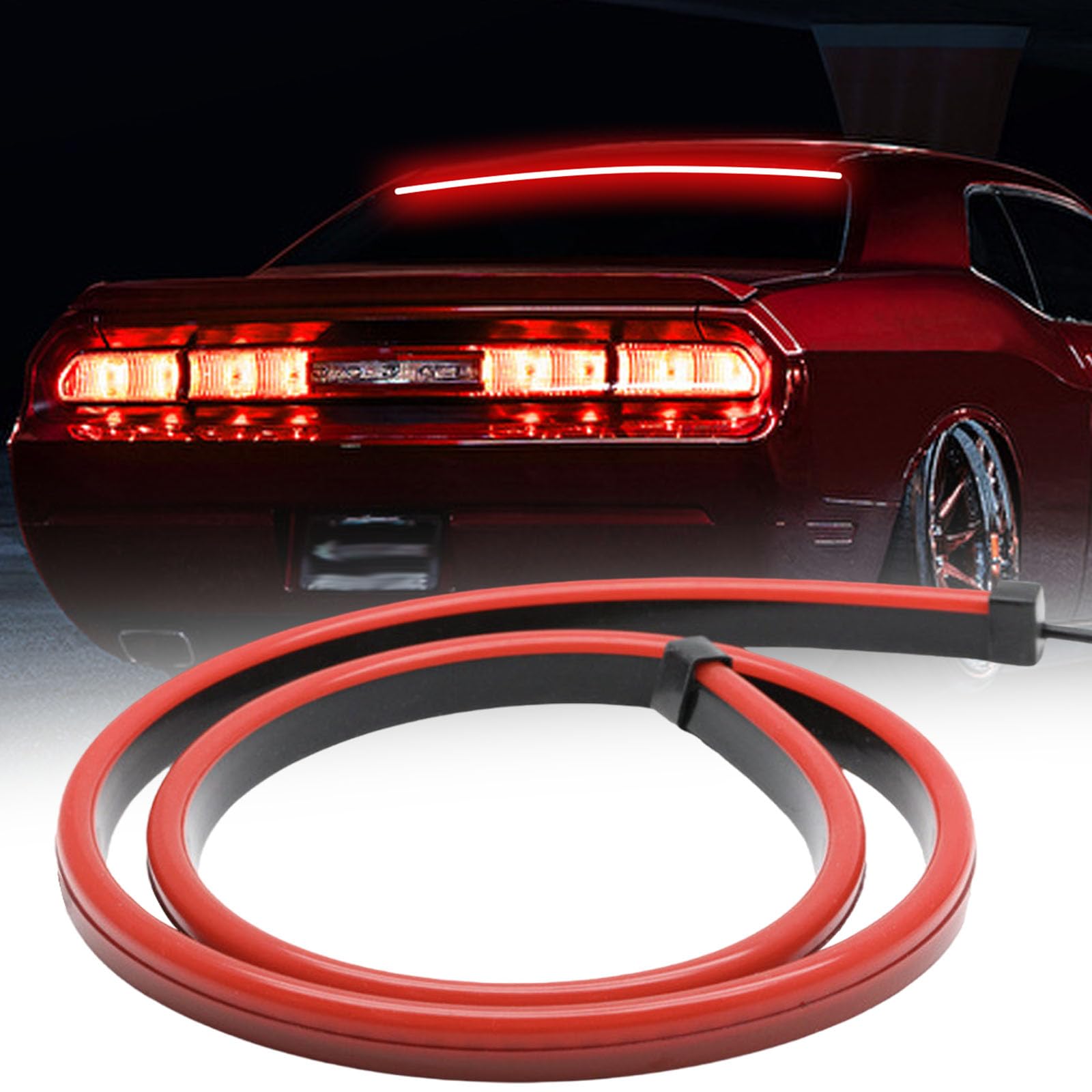 AHMURZOE 40 Inch Car STF9 LED Brake Light Strip DC12V High Mount Stop