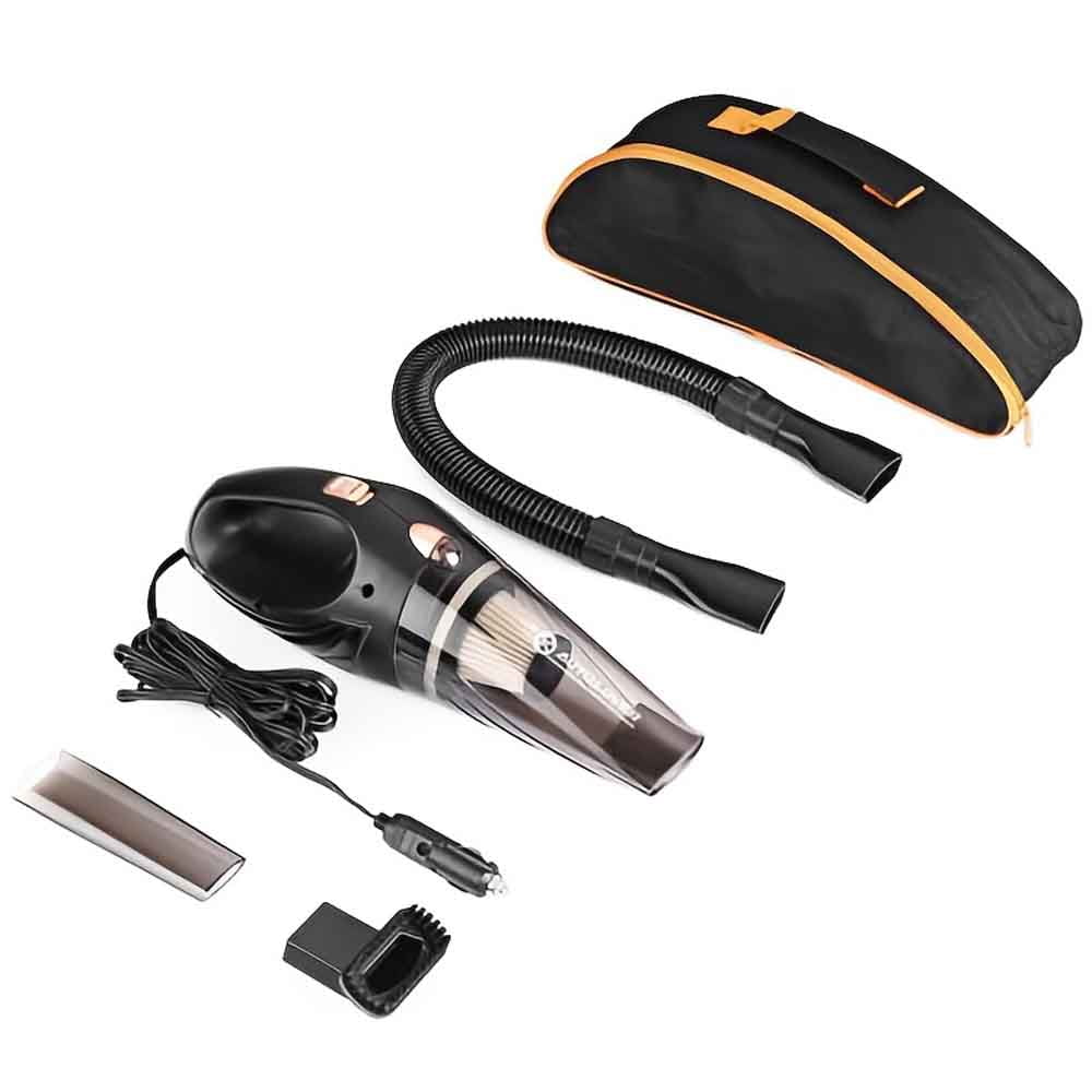 AHOME Car Vacuum Cleaner Car Accessories Small 12V High Power Handheld Portable Car Vacuum Cord Kit Essentials for Travel