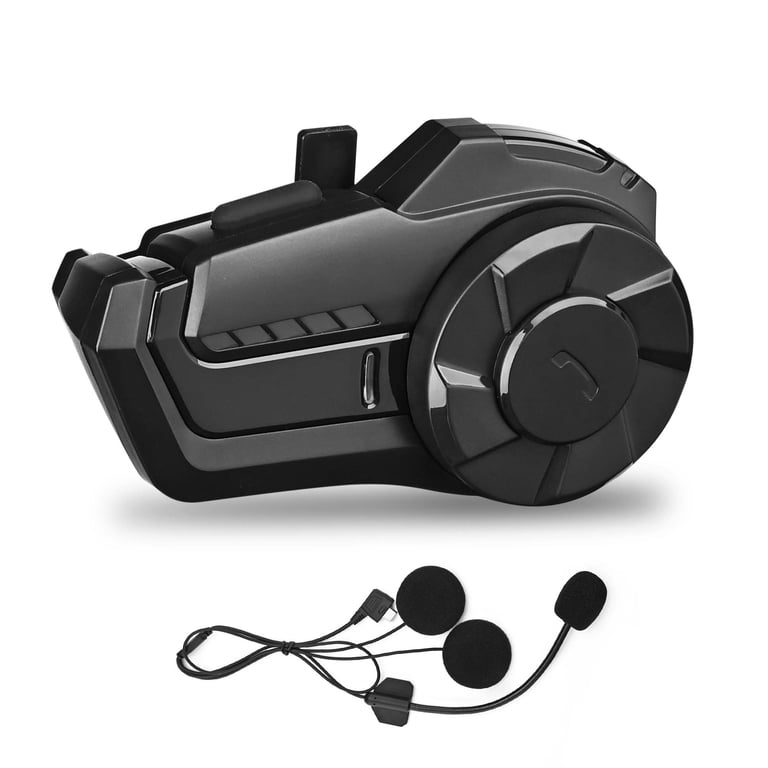 bluetooth radio motorcycle helmet RideSYNC SOLO Speaker - Audio Previous/ Next Track) Motorcycle Helmets Best Motorcycle Bluetooth