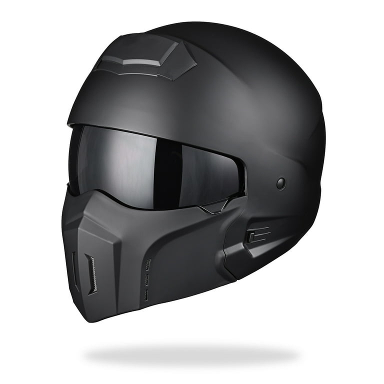 AHR Adults Road Full Motorcycle Helmet Open Face w AHR Adults Road Full Motorcycle Helmet Open Face w